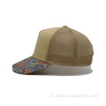 Cappellino da camioner a 5 pannelli personalizzato con logo all'ingrosso